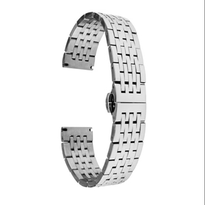 Metal Strap GD812 Professional Stainless Steel 12-20mm Adjustable Waterproof Breathable Unisex Luxury Soft Lightweight - Product Image 1