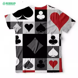 T-shirt Homme Sublimé à Manches Courtes Coupe Ample Sur Mesure Grande Taille 100% Polyester Respirant Anti-Boulochage Écologique Séchage Rapide - Product Image 4