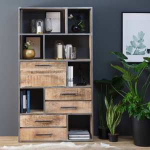 Estantería de madera de mango Joseph - Product Image 2