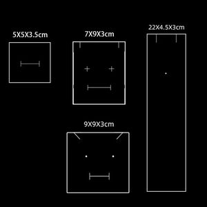 Boîte à bijoux coulissante carrée de style simple avec logo personnalisé Ele Queen Eq101, boîte à bijoux de luxe faite à la main, petit tiroir, boîte de rangement en papier pour Halloween, boîte cadeau - Product Image 4