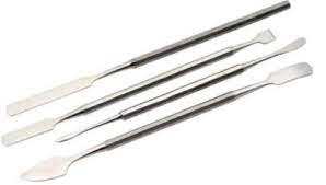 Instrumentos quirúrgicos para el ombligo, 5 piezas, Manual, de acero inoxidable, doble extremo, Carver Dental, juego de espátula de cera, certificado CE - Product Image 3