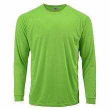 Camiseta de Manga Larga para Hombre, Tendencia 2025, Venta al por Mayor, Fabricante OEM, Cuello Redondo, Algodón, Transpirable, Ligera - Product Image 3