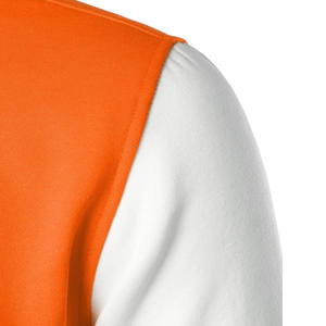 Custom Logo Streetwear High Quality Embroidery Varsity Jackets Winter Fleece Leather Bomber CollegeBaseballjacket for men - Product Image 4