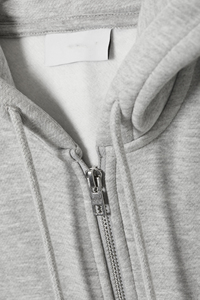 เสื้อฮู้ดดี้ผ้าฝ้ายพิมพ์ลายนูน 3 มิติ คุณภาพสูง ไม่มีเชือก น้ำหนักมาก ตกแต่งซิปด้านหน้า สไตล์สปอร์ต - Product Image 2