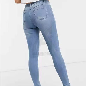 Pantalones vaqueros transpirables y ecológicos para mujer, los más vendidos, lavados, a precio económico, ligeros, de Alexandria Industries - Product Image 2