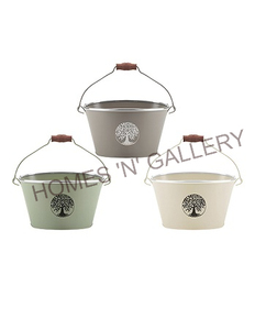 Hot Sale New Arrival Bucket Best Export Quality for Outdoor Living Room Use Garden Home Decoration <b>Flower</b> Pots Planters for - Product Image 1