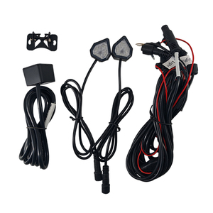 Sistem Radar gelombang milimeter 77GHz untuk sepeda motor deteksi titik buta menampilkan lampu peringatan-<span class=keywords><strong>alarm</strong></span> sepeda motor - Product Image 1