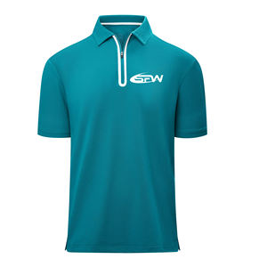 Vente en gros de haute qualité, polo simple et décontracté de golf avec logo personnalisé pour hommes, polo, t-shirt pour hommes, polo, évacuation de l'humidité - Product Image 1