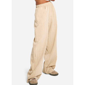 Pantalon de jogging décontracté pour homme de qualité supérieure, best-seller, anti-froissement, en molleton de coton, coupe évasée, personnalisé, ample, devant plat - Product Image 5