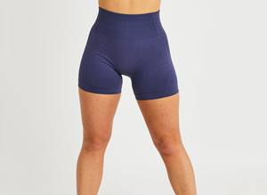 Hot Selling Custom Made Women's Fitness Shorts High <b>Elastic</b> <b>Waistband</b> Super Quality Breathable Best Fabric - Product Image 6