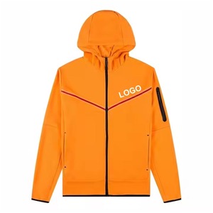 Survêtement personnalisé avec impression de logo Survêtement respirant en polaire technique Ensemble survêtement deux pièces Jogging en polaire technique - Product Image 1