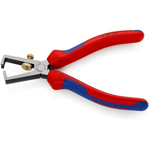 KNIPEX Pelacables pulido de 160 mm con mangos multicomponente y cuchillas de resorte abatibles, herramientas - Product Image 4