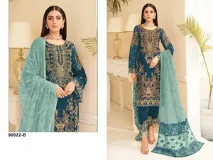Robes pour femmes pakistanaises et indiennes de qualité supérieure, nouvelles arrivées 2021, salwar kameez non cousu, lawn, ODM, quantité personnalisée, AMK - Product Image 5