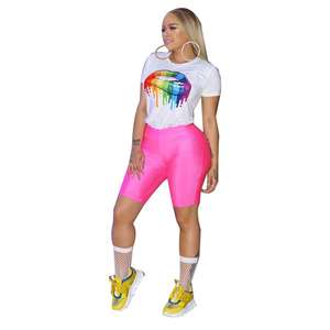 Mujeres algodón cuello redondo manga corta slim fit transpirable casual suave cómodo verano color sólido básico diario camiseta - Product Image 1