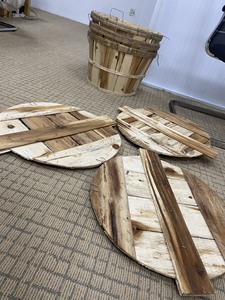 Meilleur prix Service de haute qualité pour les paniers de crabe boisseau en bois avec couvercle et poignées du Vietnam - Product Image 4