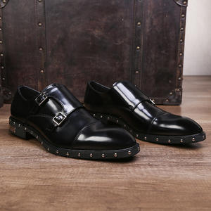 Chaussures en cuir décontractées classiques pour hommes, semelle antidérapante, dessus souple, parfaites pour la vie quotidienne et le travail, chaussures décontractées pour hommes d'affaires - Product Image 4