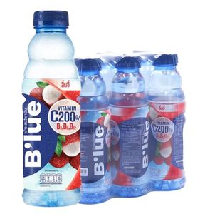 Factory Price High Quality B'lue <b>Vitamin</b> Water Lychee Flavor 500ml x6 Pack Refreshing Electrolytes Drink for Energy & Hydration - Product Image 4