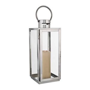 Portavelas de hierro para exteriores de metal pulido para decoración navideña del hogar, otros candelabros, linternas y tarros de velas - Product Image 3