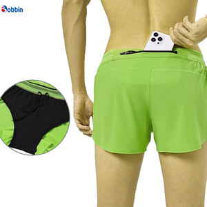 Shorts de sport 2 en 1 avec doublure plus longue, shorts personnalisés pour hommes, shorts de course pour hommes, shorts d'entraînement en plein air, shorts de jogging pour hommes - Product Image 2