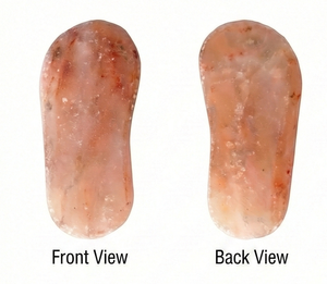 Piedra de Masaje con Forma de Pie, Sal Rosa del Himalaya Natural para la Desintoxicación de la Piel, Herramienta Profesional para Pedicura, Removedor de Callos, Herramienta de Spa - Product Image 3