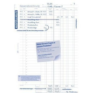 Papel para Recibos de Caja Registradora Avery Zweckform DIN A4 Sin Carbón, 1 Copia 2, 50 Hojas - Product Image 3