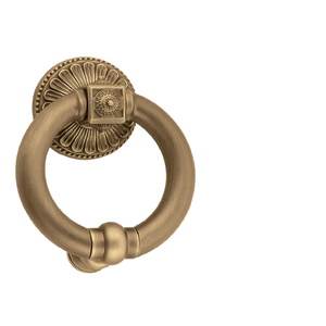 Aldaba de puerta de latón pulido duradero moderno con acabado antiguo para oficina en casa y hotel para entradas tradicionales y puertas principales - Product Image 2