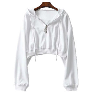 เสื้อฮู้ดแฟชั่นผู้หญิงผ้าโพลีเอสเตอร์ระบายอากาศได้ดี - Product Image 5