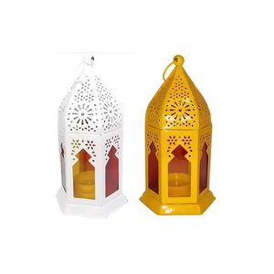 Linternas populares para Ramadán Eid decoración boda fiesta en casa decoración estilo marroquí diseño antiguo linternas colgantes al por mayor - Product Image 1