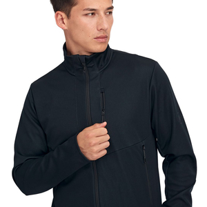 Vente en gros Veste de randonnée extérieure imperméable pour hommes Veste softshell personnalisée Veste coupe-vent - Product Image 2