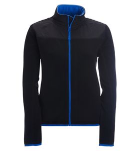 Chaqueta de Forro Polar para Mujer, Cuello Alto, Personalizada, con Cierre Completo, Bordada, de Alta Calidad, Poliéster, Tallas Grandes, Directo de Fábrica - Product Image 4