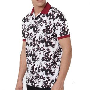 Polo de moda para hombre, Polo de tenis deportivo de poliéster de secado rápido con impresión de logotipo personalizado, calidad OEM Premium - Product Image 4