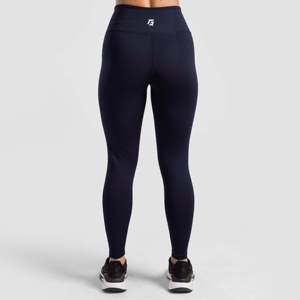 Leggings de yoga thermiques à motif tricoté, coupe ajustée, bleu marine, 3XL, en Spandex et Nylon, avec strass, style pakistanais, pour performance optimale - Product Image 2