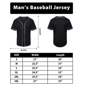 Jersey de béisbol transpirable ligero Unisex para hombre y mujer, ropa deportiva lisa, camisa con botones de Color sólido, camiseta de béisbol múltiple - Product Image 6