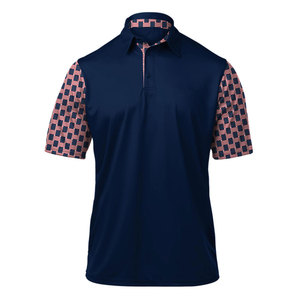 Sublimación completa personalizada impresa para ropa de trabajo de polo en patrón sólido Jersey Technics bordados - Product Image 2