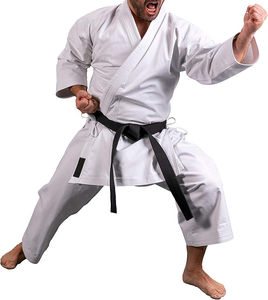 Uniforme de karaté uniforme d'arts martiaux léger 100% coton uniforme de karaté pour hommes femmes séchage rapide respirant personnalisé s - Product Image 3