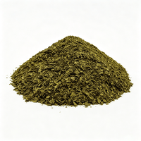 Thé vert décaféiné en feuilles brisées pour la fabrication de sachets de thé, infusion chaude et thé glacé, vente en gros, OEM, qualité alimentaire, conventionnel