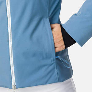 Chaqueta Cortavientos Acolchada de Poliéster para Mujer, Talla Grande, Invierno, Multicolor, Cortavientos, Transpirable, Estilo Motero, Moda Urbana - Product Image 6