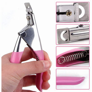 Cortador de puntas francesas en forma de U profesional, cortaúñas postizas, para extensión de uñas - Product Image 6