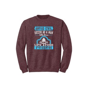 Sweat-shirt en mélange de coton avec des thèmes de bouddha imprimés Style décontracté 12 options de couleur 260-280 Placement de conception personnalisable GSM lourd - Product Image 3