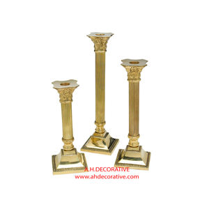 Hot Luxury Aluminum New Design T Light <b>Candle</b> <b>Holder</b> Pillar for Living Room Christmas Home Decor Handmade T Light <b>Candle</b> Stand - Product Image 5