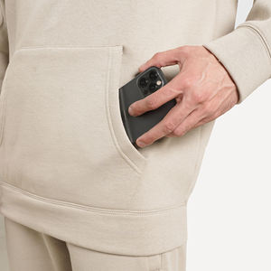 Hombres sudaderas con capucha a granel logotipo personalizado de gran tamaño Streetwear pulóver sudaderas algodón con capucha chaquetas de lana ropa deportiva gimnasio desgaste invierno - Product Image 3