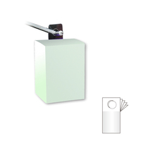 Boîte d'emballage de produits en PET durable et personnalisable, imperméable, avec languettes de suspension flexibles pour la promotion en supermarché et en épicerie