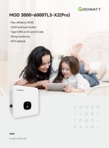 Precio de fábrica Growatt MID <span class=keywords><strong>15KTL</strong></span> 3-X 15kw Convertidor 380V 20kw 25kw Sistema inversor solar 3 fases en inversor de red - Product Image 2