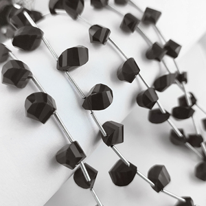 Perles torsadées fantaisie en pierre précieuse 10x5mm pour la fabrication de bijoux, rondelle, 12-14 perles sur un fil de 8 pouces, perles torsadées faites à la main - Product Image 4