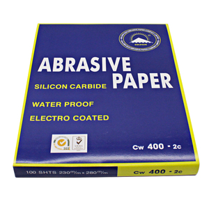 Papel de <span class=keywords><strong>Lija</strong></span> Impermeable Húmedo y Seco de 230 mm x 280 mm, Papel de <span class=keywords><strong>Lija</strong></span> Abrasivo de Carburo de Silicio para Lijar y Pulir - Product Image 3