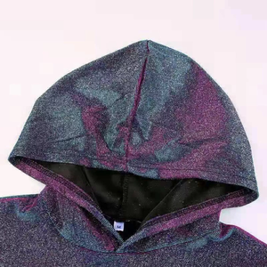 Sweat-shirt en molleton personnalisé pour femme avec fermeture éclair, 100 % coton, coupe courte, respirant, écologique, couleurs personnalisables, saison hiver - Product Image 4