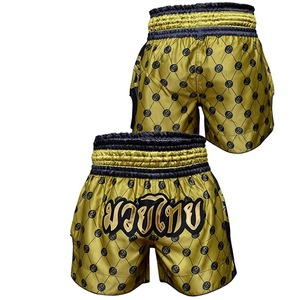 Muay Thai-pantalones cortos de boxeo para hombres, ropa de lucha, artes marciales - Product Image 4