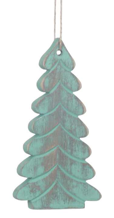 CHRISTMAS TREE DECORATION DIY WOODEN TREE SHAPED for CHRISTMAS TREE PENDANT HANGING ORNAMENT  for CHRISTMAS DECOR