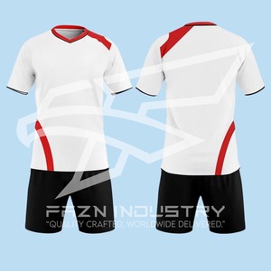 Uniforme d'équipe de volley-ball unisexe Impression par sublimation personnalisée Ensemble maillot et short de sport OEM - Product Image 4