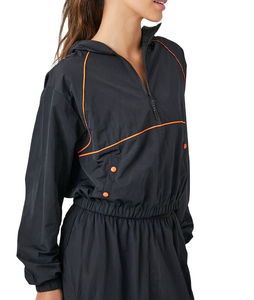 Conjunto Deportivo Personalizado con Logotipo, Holgado, Talla Grande, Cortavientos, Transpirable, para Mujer, 2026 - Product Image 3